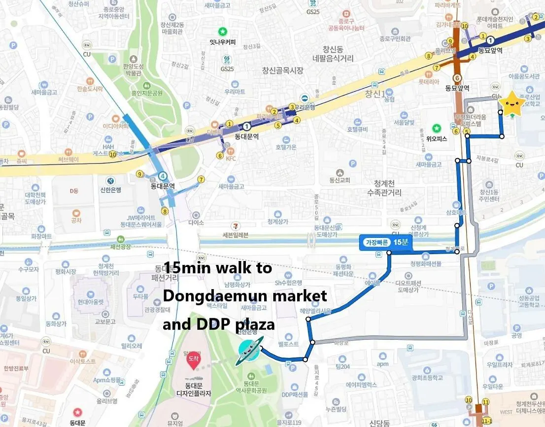 The Hideout - One Bedroom Apartment In Central Seoul- 2Min From Subway Corée du Sud